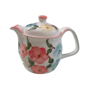 قوری طرح بهار گل ها مدل هتلی