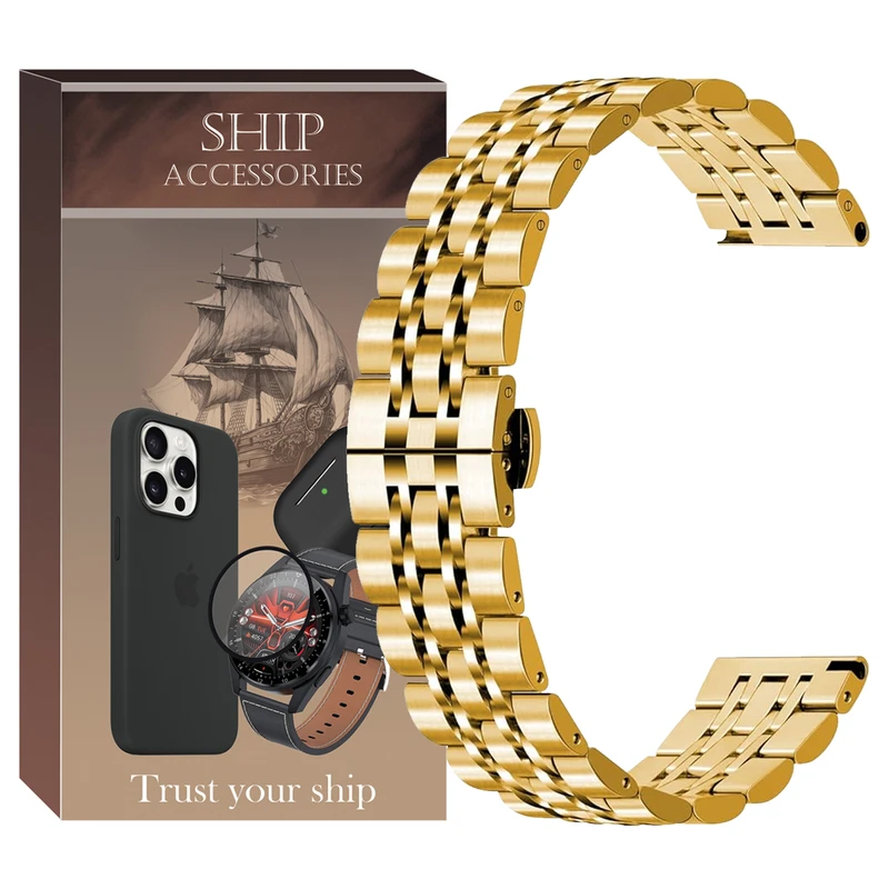 بند شیپ مدل 7Row SH مناسب برای ساعت هوشمند سامسونگ Galaxy Watch 7 40mm