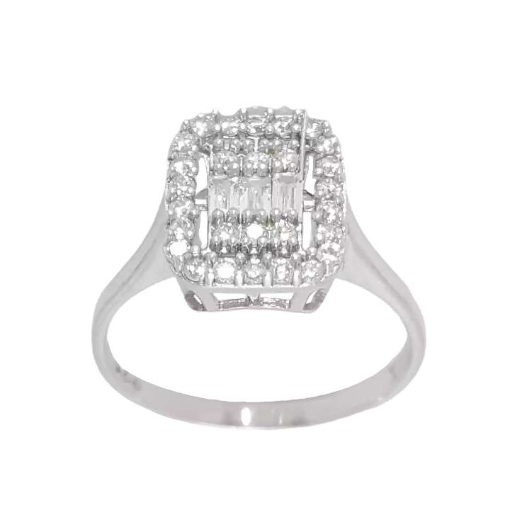 انگشتر نقره زنانه کد 25