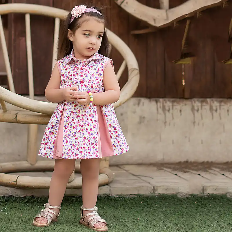 سارافون دخترانه مدلا مدل بهاره کد PMA 1055