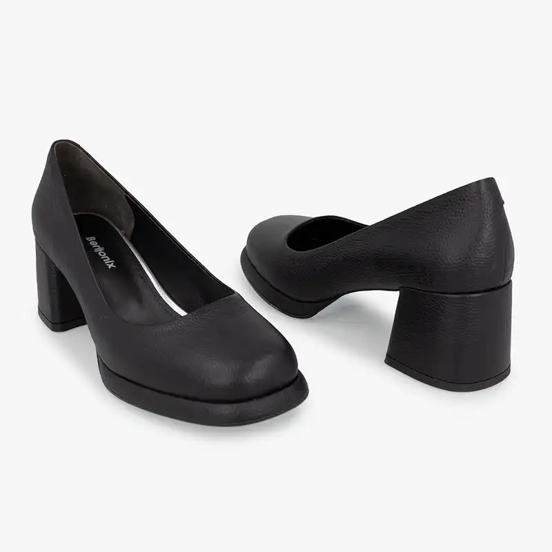 کفش زنانه برتونیکس مدل H-1466 01 رنگ مشکی