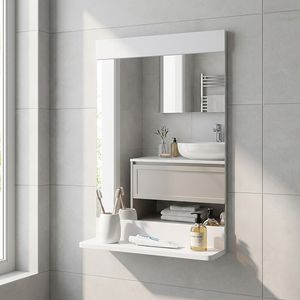 آینه سرویس بهداشتی آزالیا مدل H3050 شلف دار