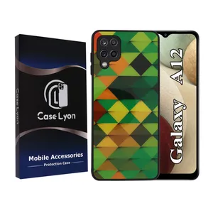 Lyon case triangular cover suitable for Samsung Galaxy A12 mobile phone