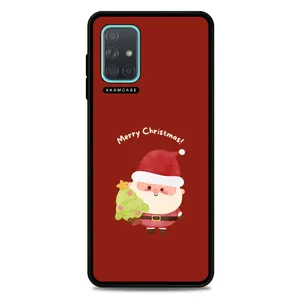 AKAM AMC-WSGA71-CHRISTMAS-10 Cover For Samsung Galaxy A71