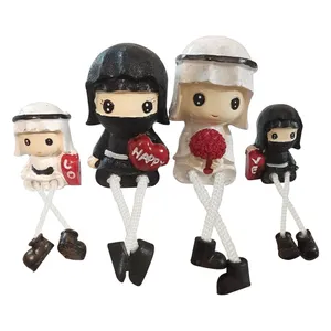 مجسمه تزئینی مدل خانواده52 مجموعه 4 عددی