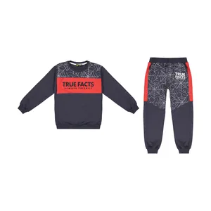 ست سویشرت و شلوار پسرانه خرس کوچولو مدل 2011262-94