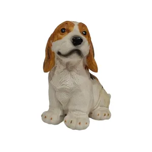 مجسمه طرح سگ ایستاده 