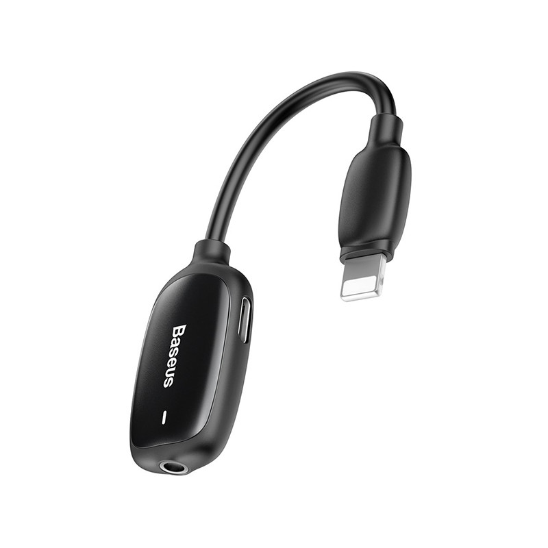کابل تبدیل لایتنینگ به AUX / لایتنینگ باسئوس مدل Audio Converter L51