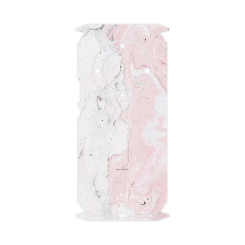 برچسب پوششی ماهوت مدل Blanco_Pink_Marble-FullSkin مناسب برای گوشی موبایل آنر X9a