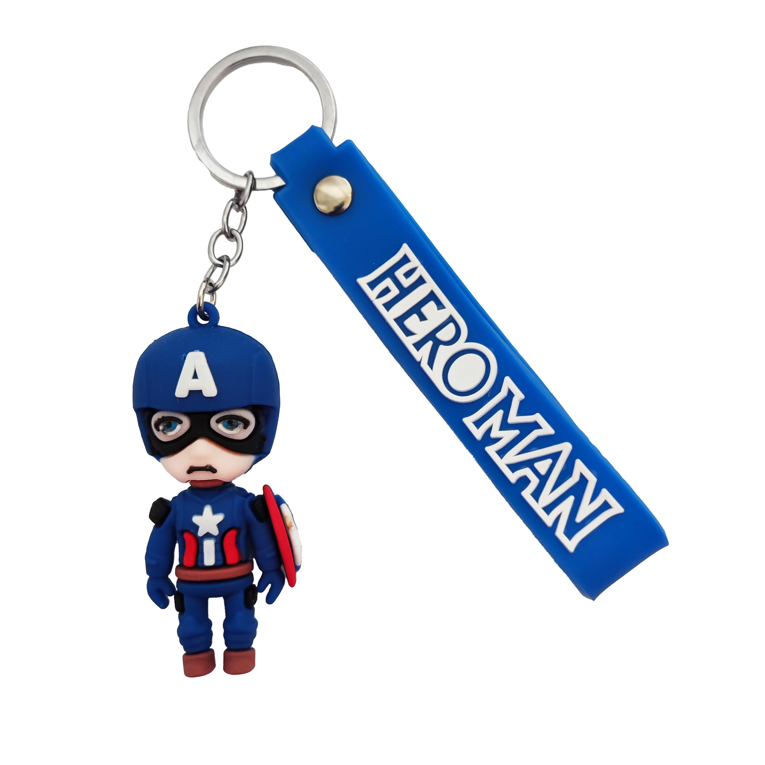 جاکلیدی مدل سیلیکونی طرح ابر قهرمانان کاپیتان کد DB20 جاکلیدی مدل سیلیکونی طرح ابر قهرمانان کاپیتان کد DB20