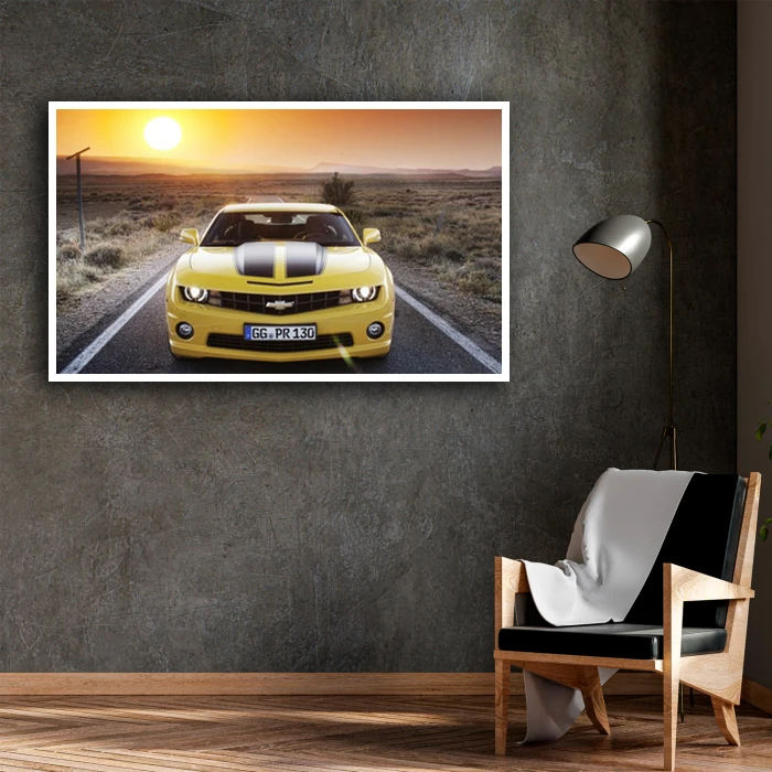 تابلو نوری بکلیت طرح ماشین مدرن مدل W-D1319