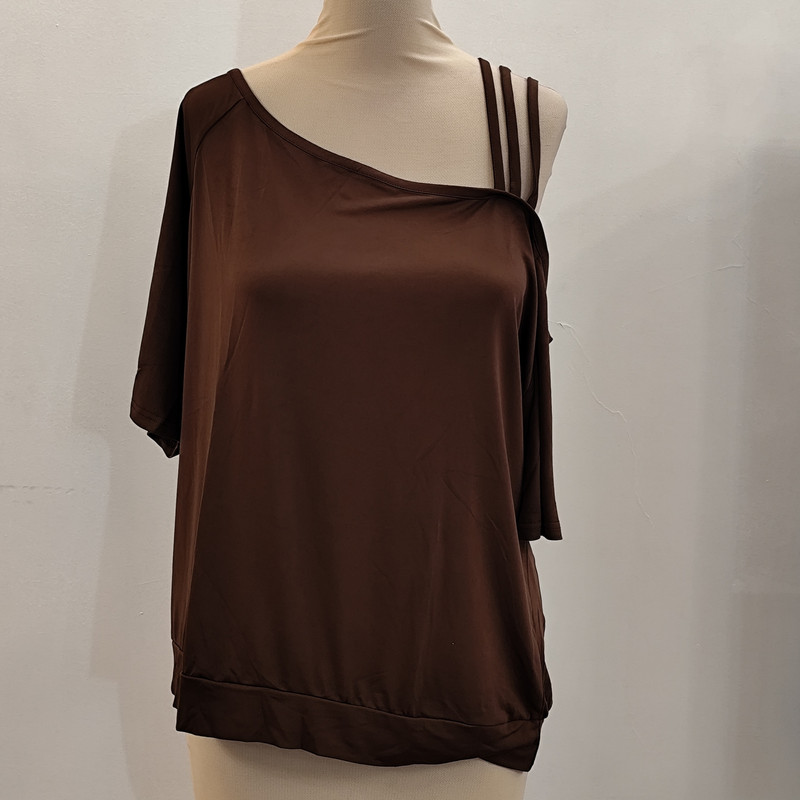 بلوز آستین کوتاه زنانه شین مدل رومی مجلسی