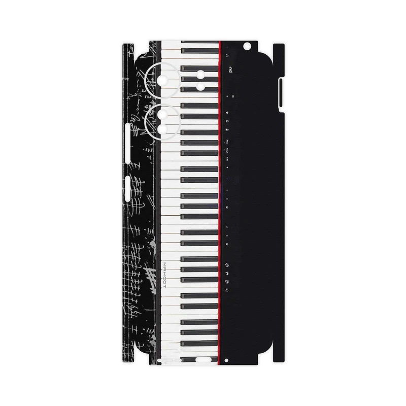 برچسب پوششی ماهوت مدل Piano_Instrument-FullSkin مناسب برای گوشی موبایل شیائومی Redmi 13C