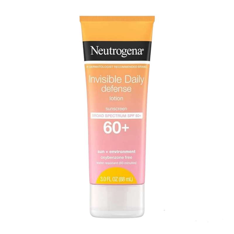 لوسیون ضد آفتاب بدون رنگ نوتروژینا SPF 60 مدل Water resistant مناسب انواع پوست حجم 88 میلیلیتر لوسیون ضد آفتاب بدون رنگ نوتروژینا SPF 60 مدل Water resistant مناسب انواع پوست حجم 88 میلیلیتر