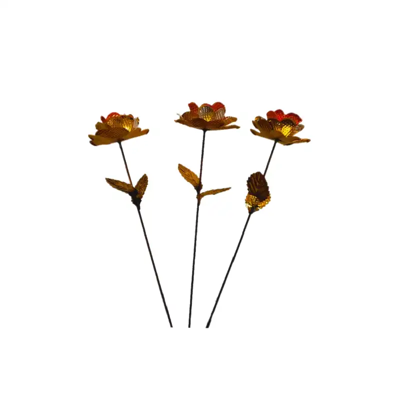 گل مسی مدل رز بسته 3 عددی