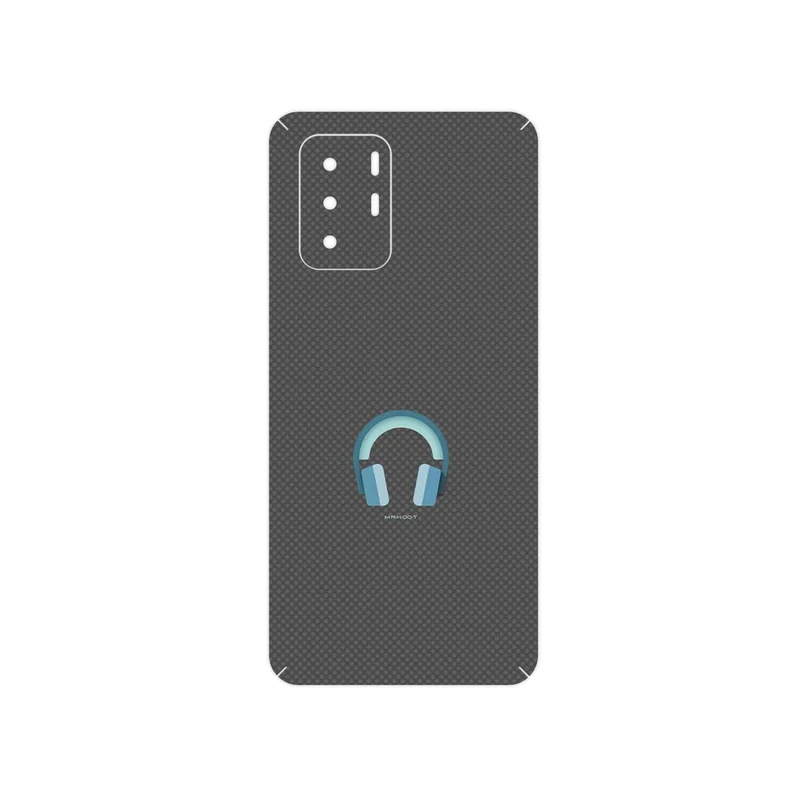 برچسب پوششی ماهوت مدل Minimal Headphone Icon مناسب برای گوشی موبایل شیائومی Poco X3 GT 5G