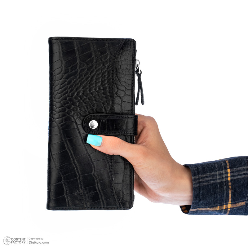 کیف پول زنانه رویال چرم مدل W20.1