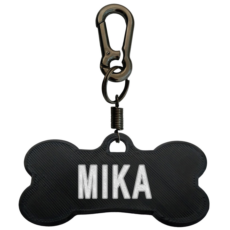 پلاک شناسایی سگ مدل Mika