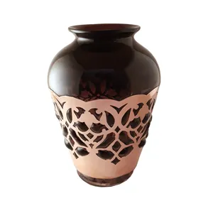 گلدان شیشه ای طرح دیبا مدل EG0058