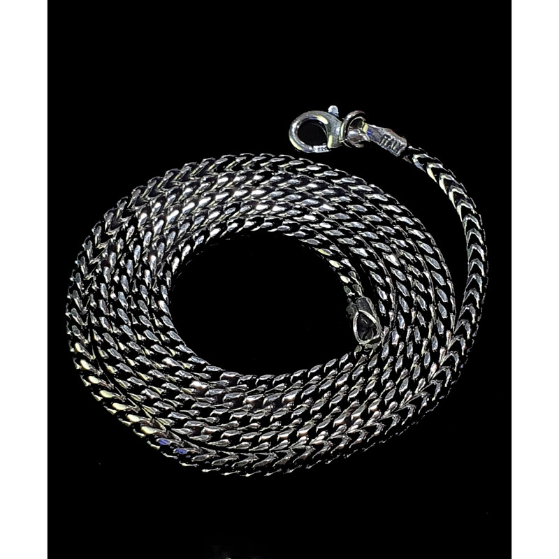 زنجیر نقره زنانه مدل کرال کد 9