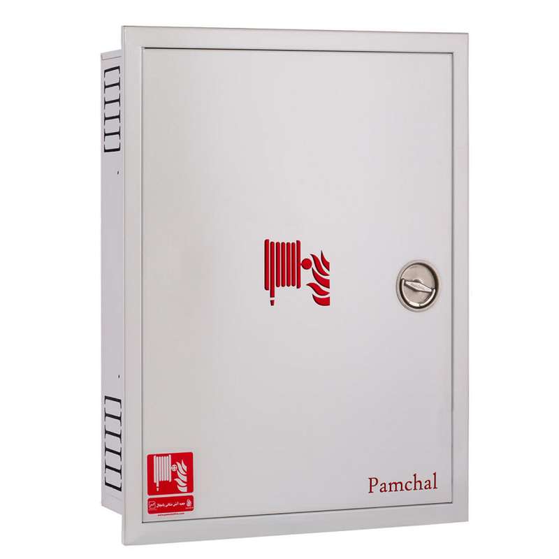 جعبه آتش نشانی صنعتی پامچال مدل استاندارد تک کابین کد p101