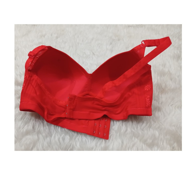 سوتین زنانه مدل بدون فنر کد 820 رنگ قرمز