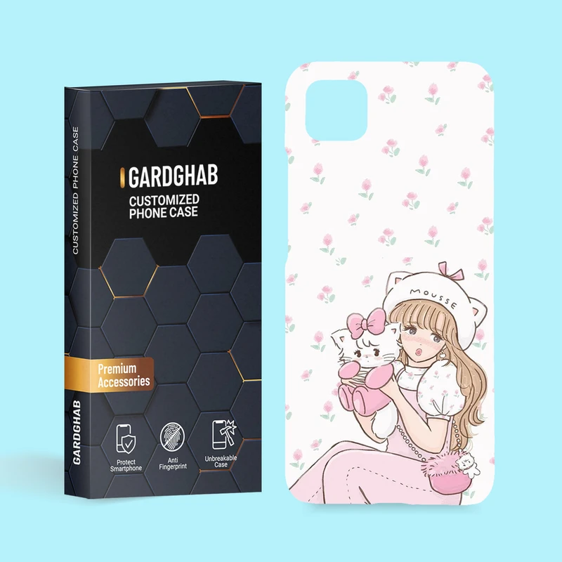 کاور گارد قاب مدل دخترانه مناسب برای گوشی موبایل شیائومی  Poco C3