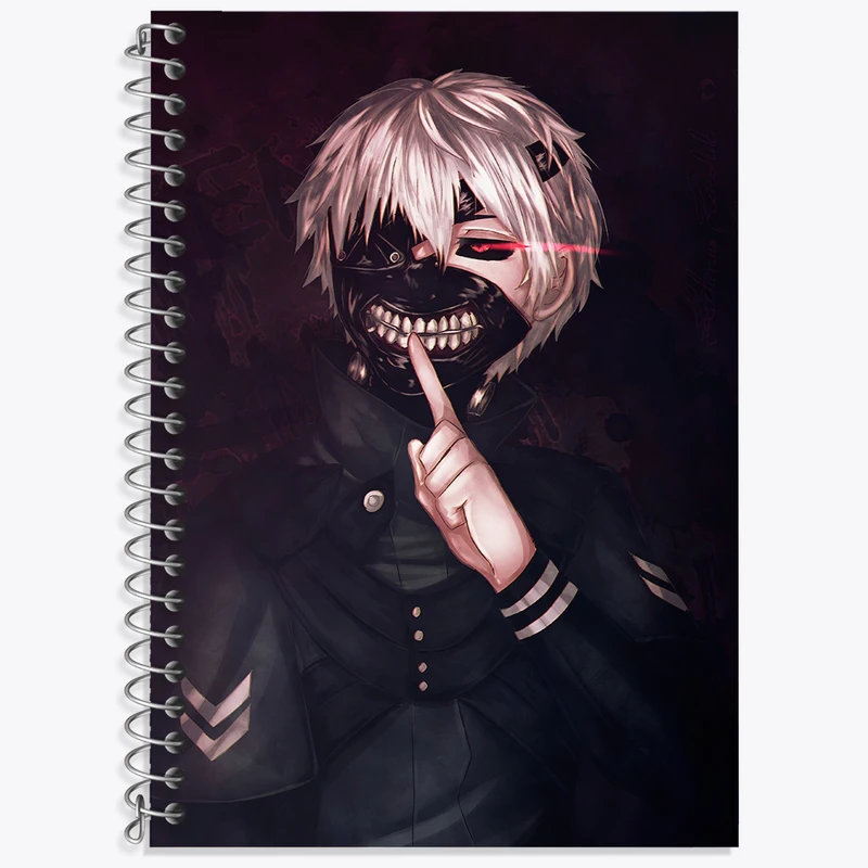 دفتر نت موسیقی 50 برگ خندالو طرح انیمه توکیو غول (Tokyo Ghoul) کد N4949