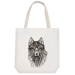 ساک خرید خندالو مدل گرگ کد 6258