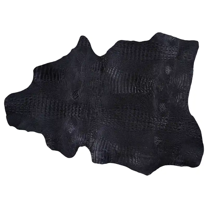 چرم طبیعی مدل بزی کورکودیل مدل 02G035C