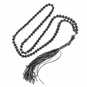 تسبیح نقره جات لطفی مدل حدید کد HADIMOK101