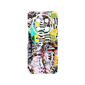 MAHOOT Collage of Teared Paper Cover Sticker for Honor X9c