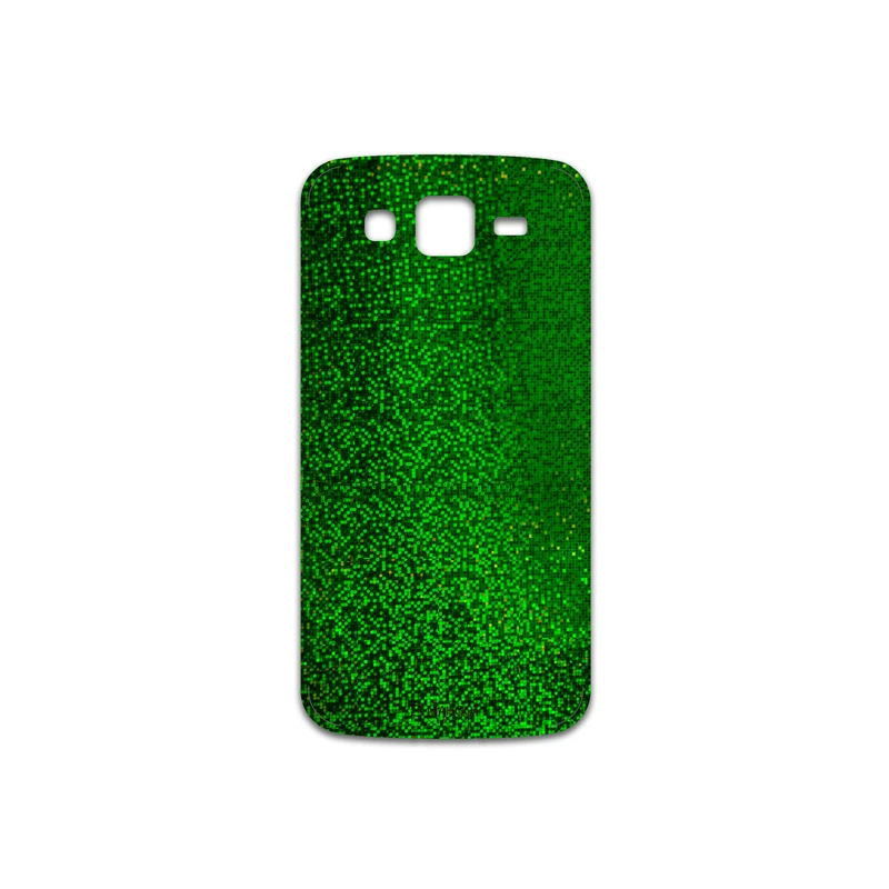 برچسب پوششی ماهوت مدل Green-Holographic مناسب برای گوشی موبایل سامسونگ Galaxy Grand 2