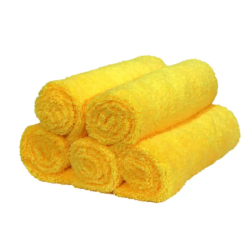 دستمال نظافت خودرو  مکس شاین مدل میکروفایبر مجموعه 5 عددی