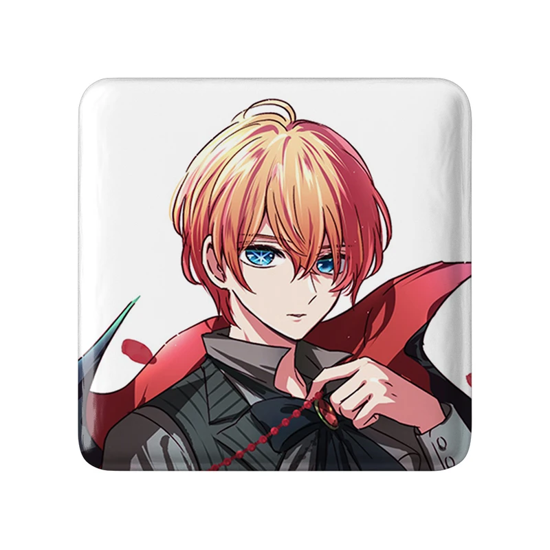 مگنت خندالو طرح آکوا انیمه اوشی نو کو مدل مربعی کد 31208