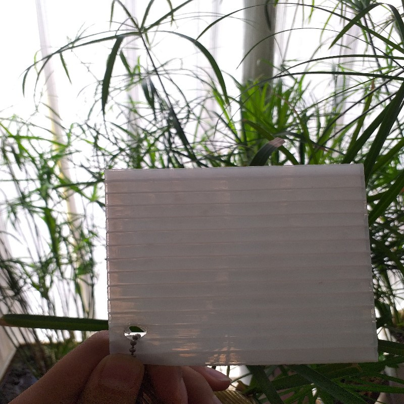 عایق پلی کربنات کد 4mil مدل whit  طول 3 متر