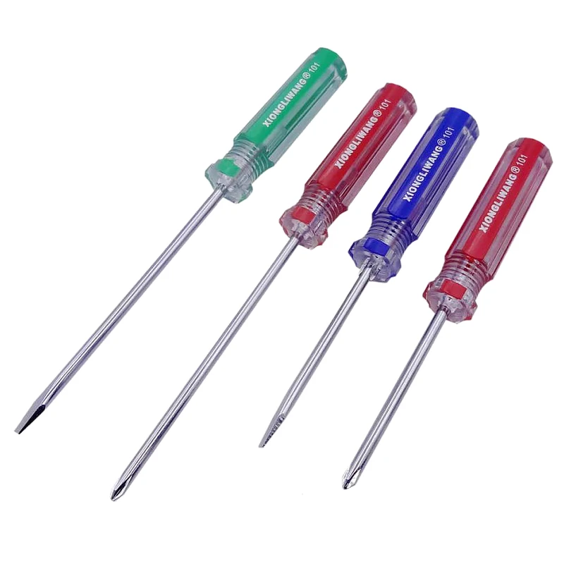 پیچ گوشتی مدل باریک  بسته 4 عددی