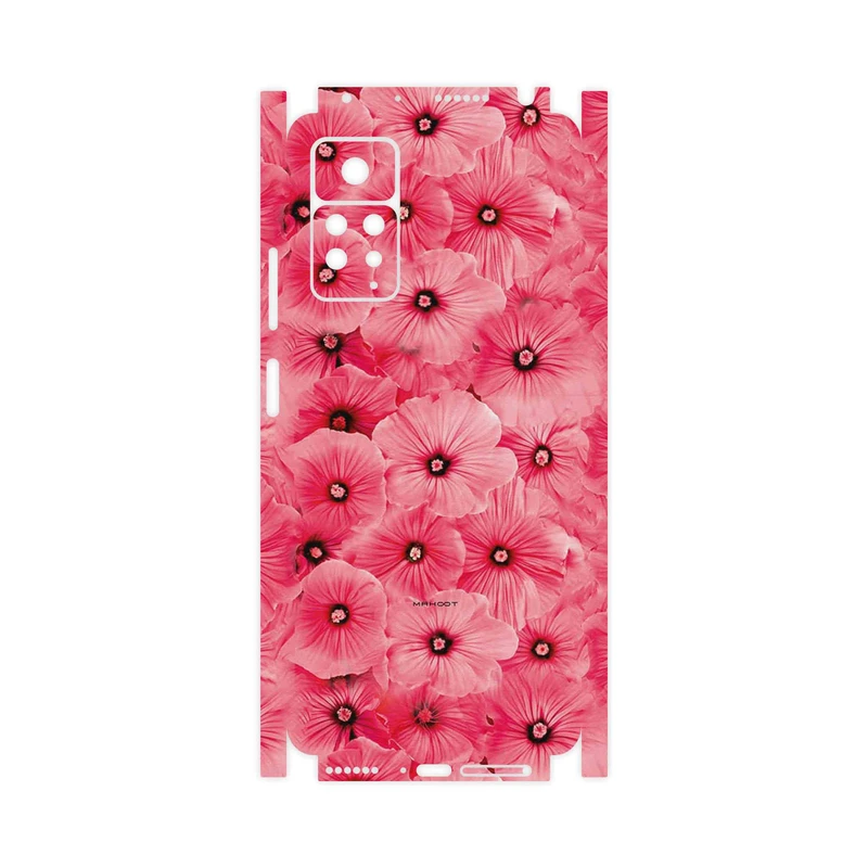 برچسب پوششی ماهوت مدل Pink_Flower-FullSkin مناسب برای گوشی موبایل شیائومی Redmi Note 11 Pro Plus 5G (India)