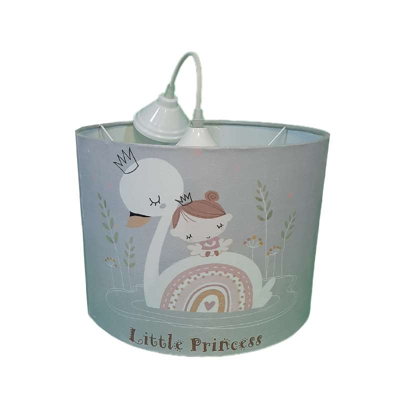 لوستر اتاق کودک مدل قو رنگین کمانی کد L-148