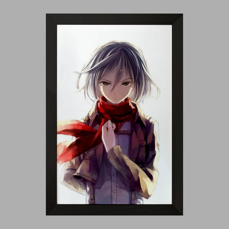 تابلو خندالو مدل میکاسا انیمه اتک آن تایتان Attack on Titan  کد 18523