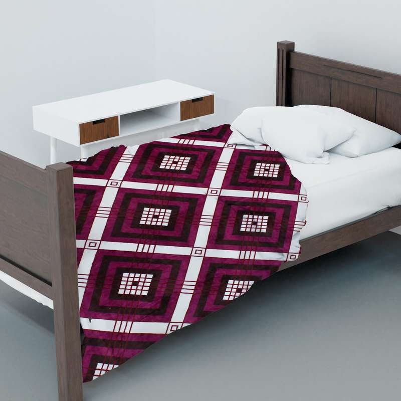  پتو مسافرتی شاران هوم مدل مخملی یک نفره سایز 140×200 سانتی متر