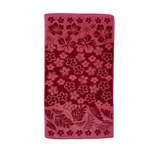 حوله دستی هنر مدل M.FLOWER1  سایز 63x35 سانتی متر