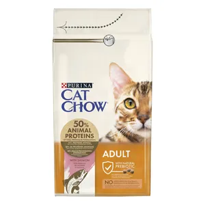 غذای خشک گربه پورینا مدل CATCHOW ADULT SALMON وزن 15 کیلوگرم