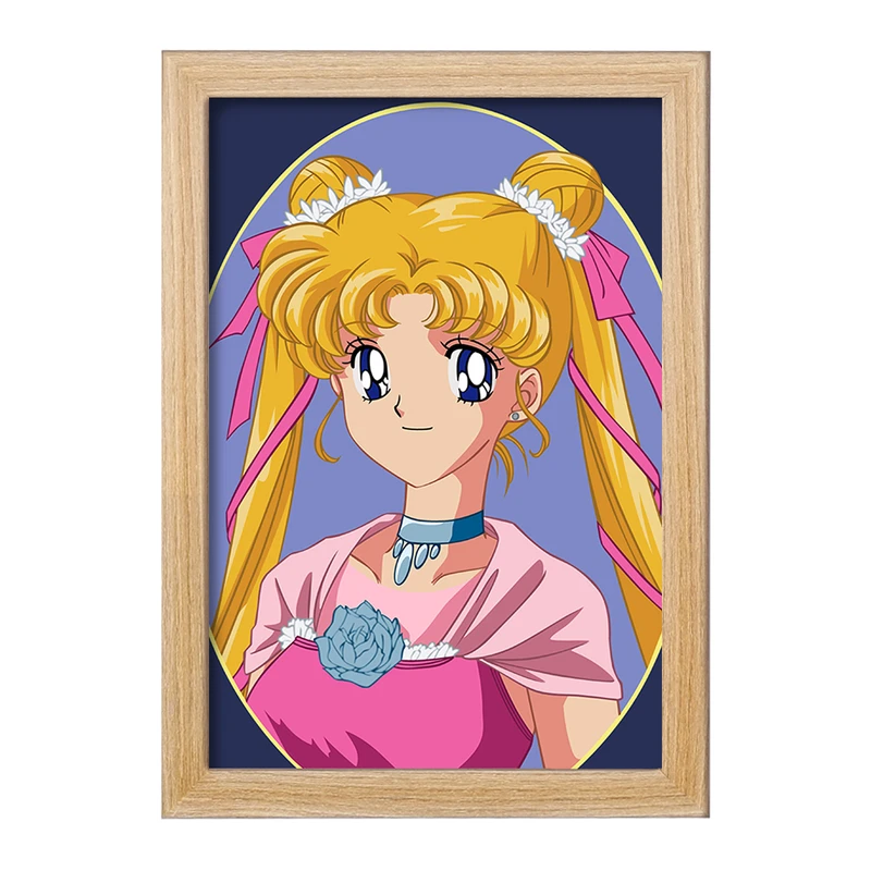 تابلو خندالو مدل اوساگی تسوکینو انیمه سیلور مون Sailor Moon  کد 17442