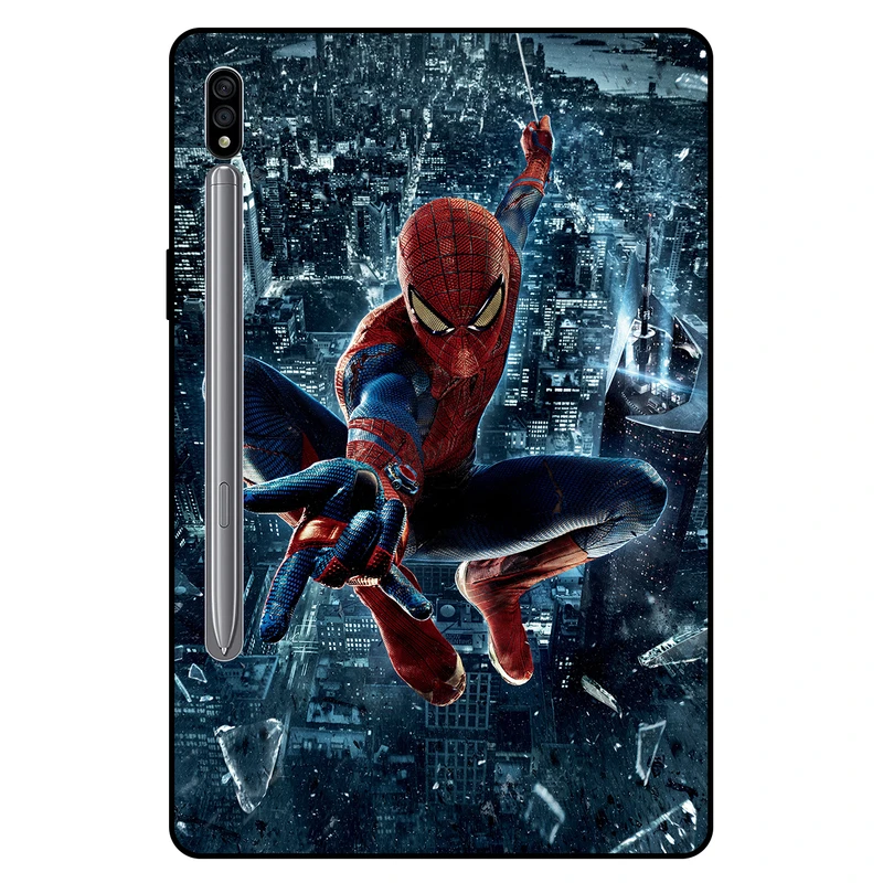 کاور مگافون طرح اسپایدرمن مدل 8282 مناسب برای تبلت سامسونگ Galaxy Tab S7 11.0 2020 / T870 / T875 / T876