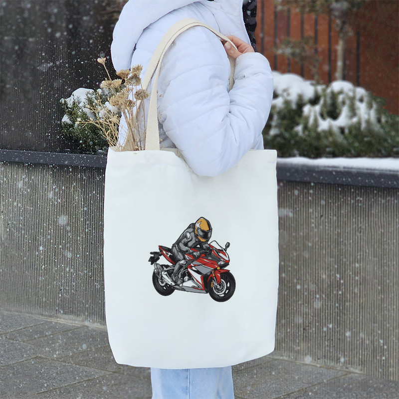 ساک خرید خندالو مدل موتور کد 6089