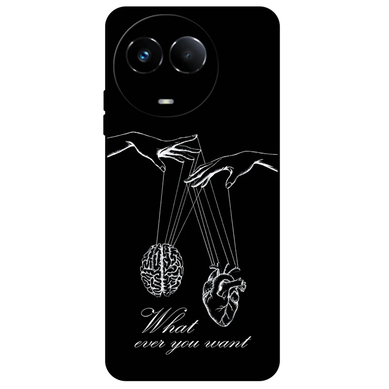 کاور مگافون طرح فکر و احساس مدل 1899 مناسب برای گوشی موبایل ریلمی 11 5G / 11X     