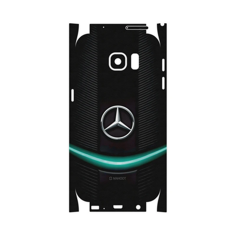 برچسب پوششی ماهوت مدل Mercedes-Benz-FullSkin مناسب برای گوشی موبایل سامسونگ Galaxy S7