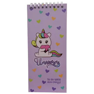 دفترچه یادداشت 80 برگ مدل To do list طرح Unicorn کد 705