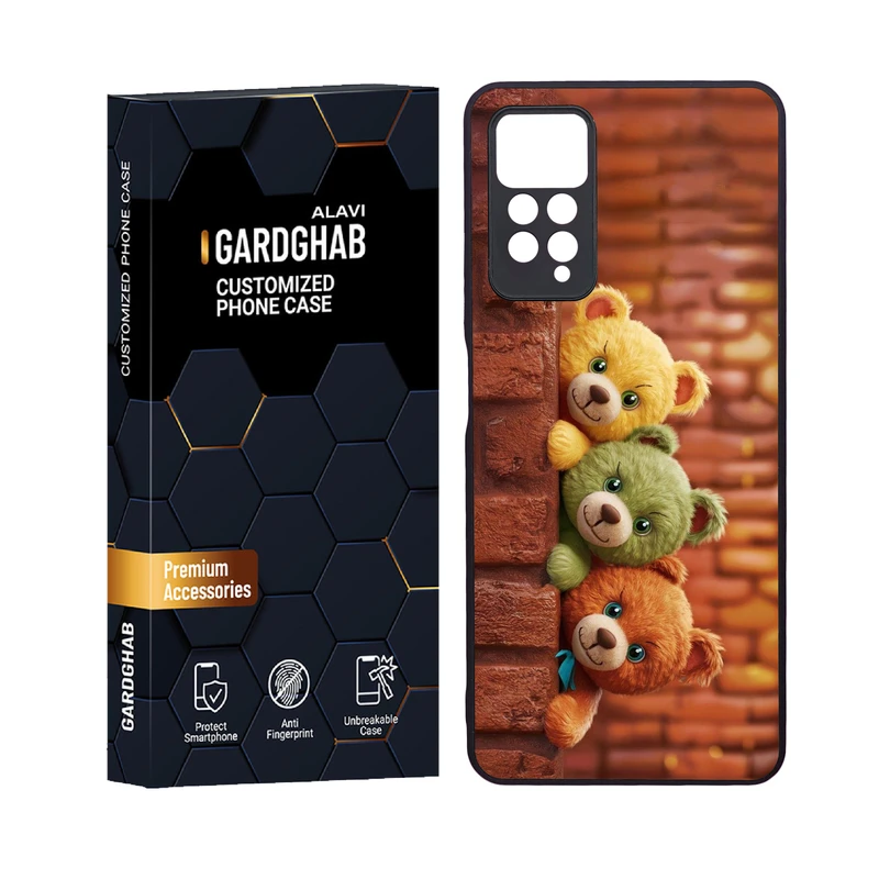 کاور گارد قاب علوی مدل دورژله ای کارتنی و انیمه مناسب برای گوشی موبایل شیائومی Redmi Note 12 Pro 4G